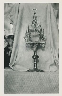 Kamenica (Lepoglava) - crkveno posuđe, monstranca