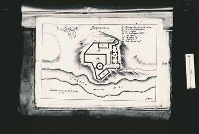 Barilović - Stari grad, tlocrt