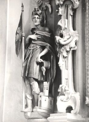 Križ - Župna crkva sv. Križa, pobočni oltar sv. Roka