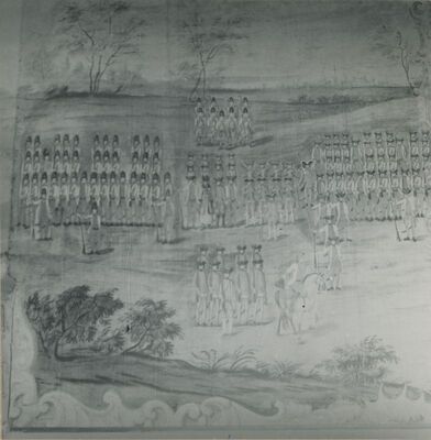 Trakošćan - dvorac, zidni paneli