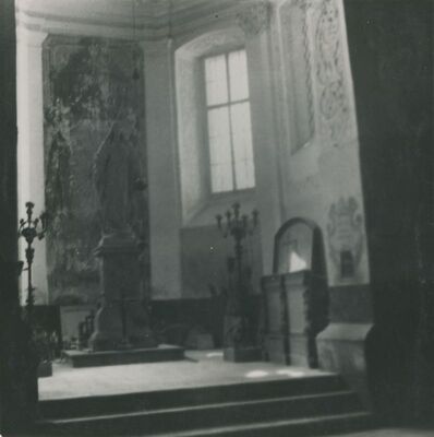 Lepoglava - Župna crkva, unutrašnjost, kapela Patačić