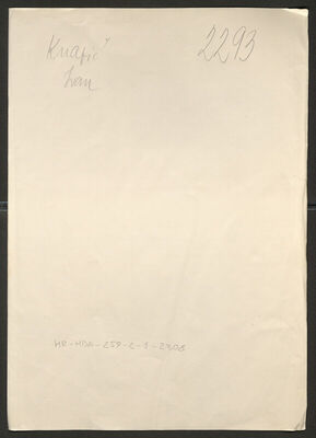 Knapić, Ivan, 4.5.1903. Policijski karton