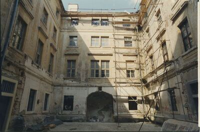 Ludbreg - Dvorac Batthyany, dvorište