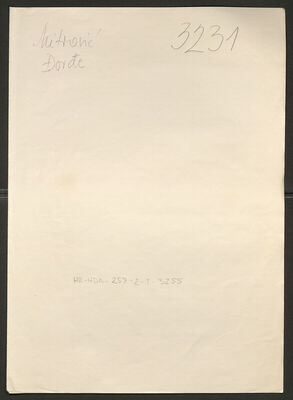 Mitrović, Đorđe, 27.4.1906. Policijski karton