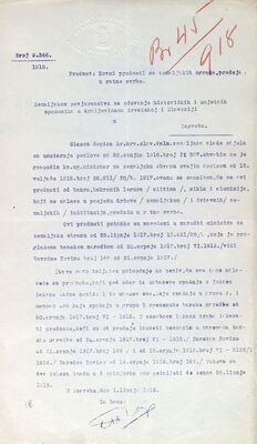 Kovani predmeti sa zemaljskih zgrada, predaja u ratne svrhe