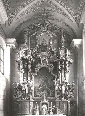 Kloštar Ivanić (Ivanić Grad) - Crkva Uznesenja Blažene Djevice Marije, oltar sv. Vida