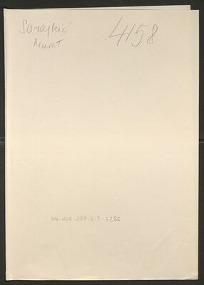 Sarajkić, Murat, 1.6.1919. Policijski karton