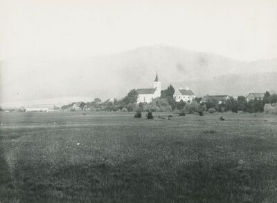 Margečan (Ivanec) - Crkva sv. Margarete i kurija župnog dvora