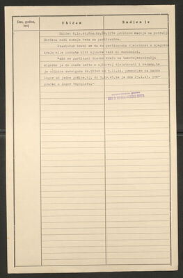 Sokačić, Dragutin, 8.5.1927. Policijski karton