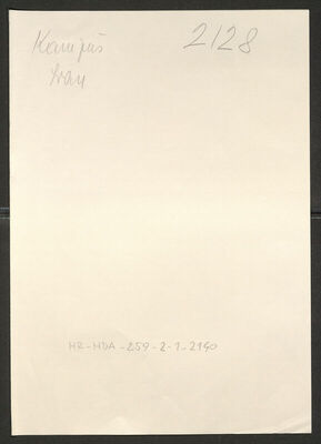 Kampuš, Ivan, 22.4.1902. Policijski karton