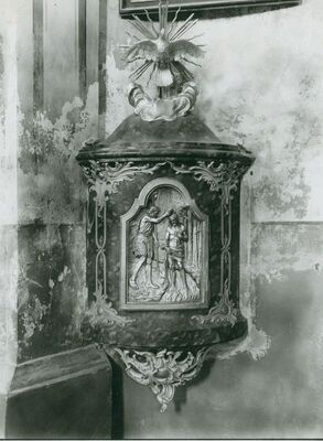 Lučko - Crkva sv. Ivana Nepomuka, krstionica