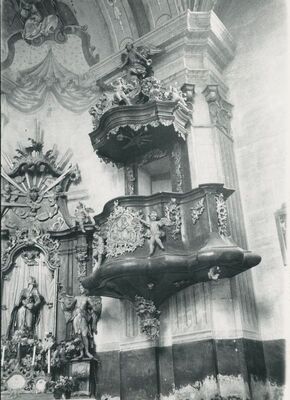 Martijanec - župna crkva sv. Martina, propovjedaonica