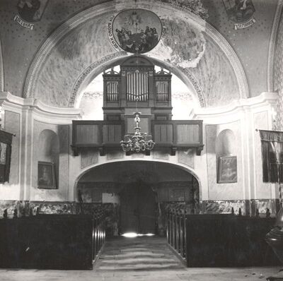 Cerje - Crkva sv. Ivana Evanđelista, pjevalište