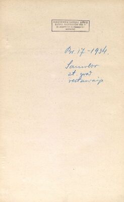 Samobor - Stari grad, obnova