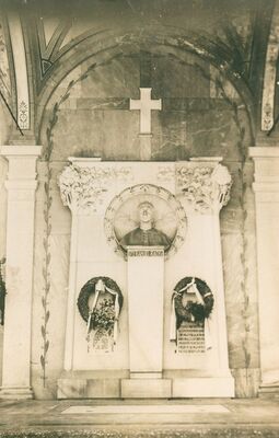 Zagreb (Mirogoj) - Spomenik Franji Račkom