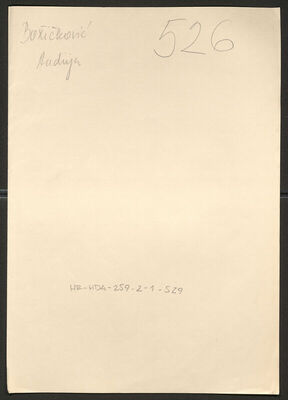 Božičković, Andrija, 29.11.1901. Policijski karton