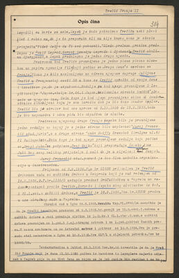 Trečić, Franjo, 11.12.1895. Policijski karton