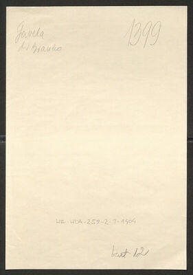 Gavela, Branko, 28.7.1885. Policijski karton