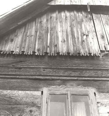 Jerebić - Tradicijska kuća, detalj zabata