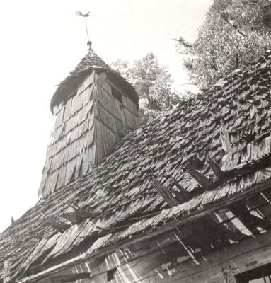 Lijevi Štefanki - Crkva sv. Jurja, krov i zvonik