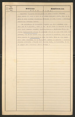 Rukavina, Milan, 8.3.1901. Policijski karton