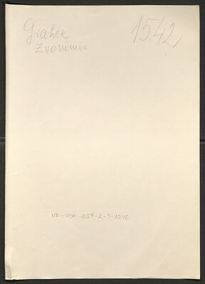 Grahek, Zvonimir, 3.7.1921. Policijski karton