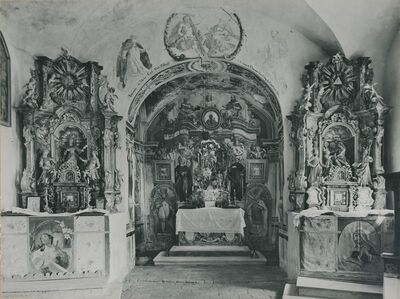 Lepoglava (Gorica) - Kapela sv. Ivana Krstitelja, unutrašnjost