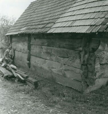 Vukomerić - Gospodarska zgrada, sjeverno pročelje