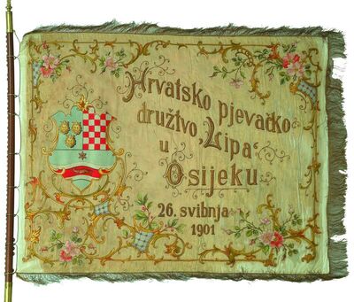 Zastava Hrvatskog pjevačkog društva 