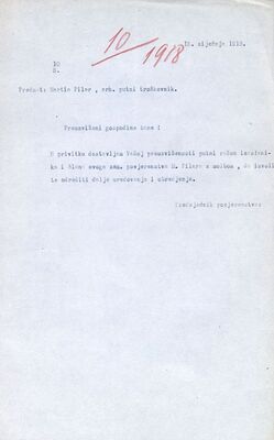 Martin Pilar, arh, putni troškovi