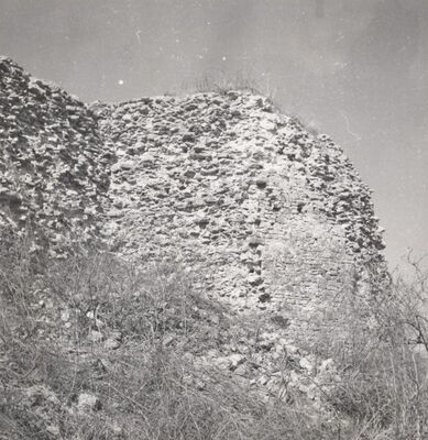 Podcetin (Cetingrad) - Stari grad Cetin, sjeveroistočna kula
