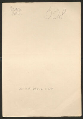 Bosnar, Ivan, 9.5.1894. Policijski karton