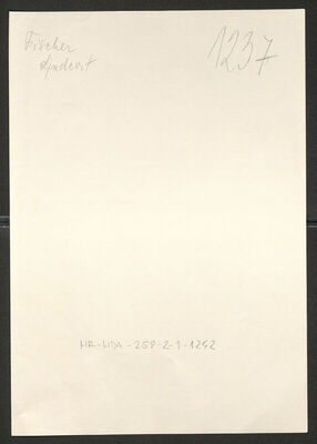 Fischer, Ljudevit, 1888. Policijski karton