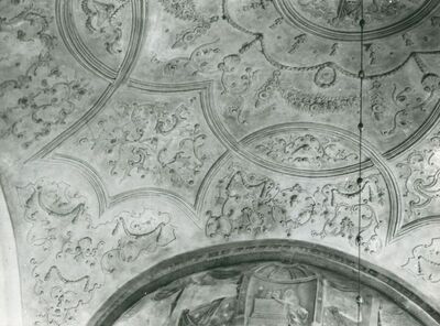 Sveta Nedelja - Crkva Presvetog Trojstva, detalj svoda