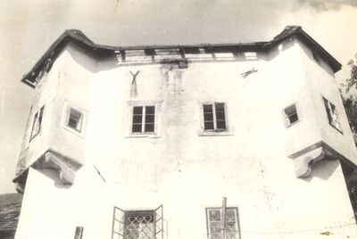 Slavetić - Dvorac Oršić, južno pročelje