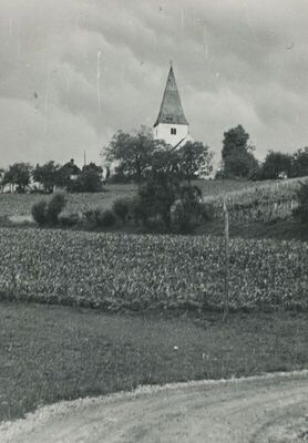 Lastine (Hum na Sutli) - Kapela sv. Ivana, situacija