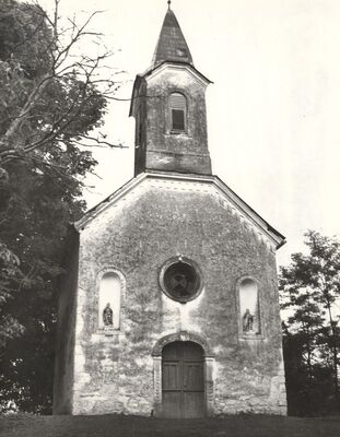 Gornje Psarjevo - Crkva sv. Jurja, glavno pročelje