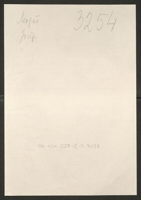 Moguš, Josip, 13.3.1913. Policijski karton