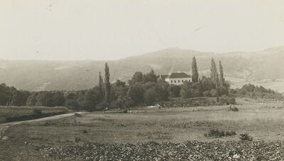 Zajezda (Budinščina) - Dvorac Patačića, situacija u krajoliku