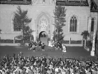 Fotografija priredbe na Markovu trgu u Zagrebu