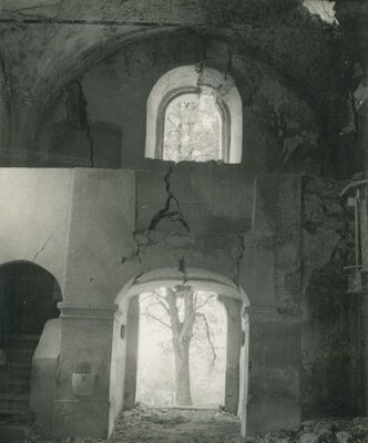 Petrovsko - Crkva sv. Benedikta, unutrašnjost, detalj