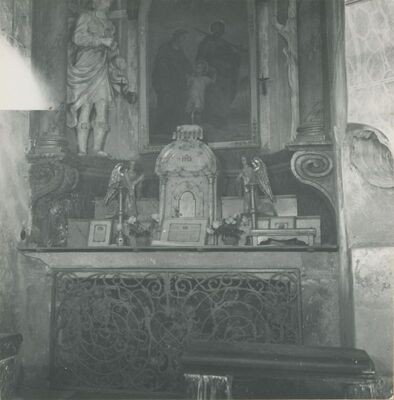 Varaždin - Franjevačka crkva, kapela sv. Josipa