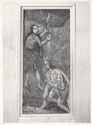 Buševec - Crkva sv. Ivana Krstitelja, detalj propovjedaonice