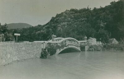 Plitvička jezera - Betonski most na Donjim Jezerima