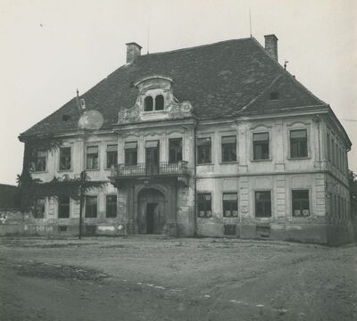 Varaždin - palača Keglević, pročelje