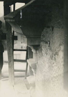 Lepoglava - Župna crkva, zapadno pročelje, južni ugao