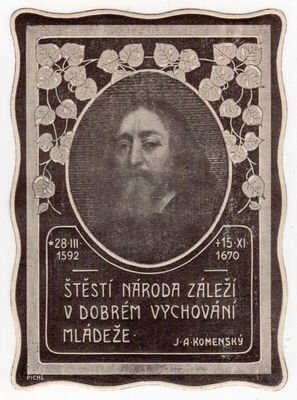 Štěsti národa záleži v dobrém vychováni mládeže