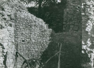 Zelingrad - Stari grad Zelingrad, unutarnji dio sjeverozapadnog zida