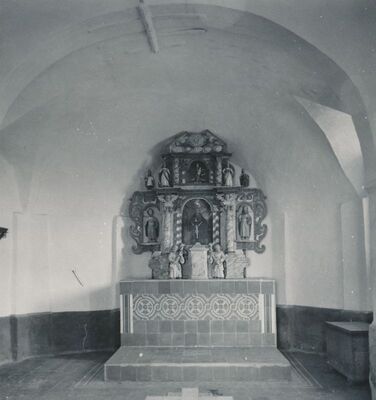 Venac Mrežnički (Duga Resa) - Kapela sv. Benedikta, glavni oltar