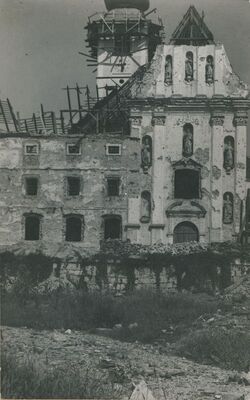 Lepoglava - Crkva i bivši pavlinski samostan, zapadno pročelje